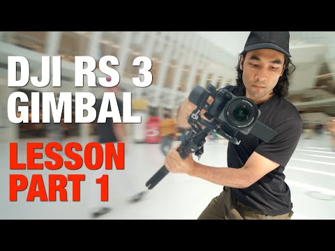 DJI RS 3 Gimbal Tutorial 1: Running, Flashlight, FPV, 3D 360 Roll