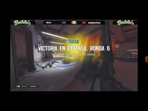 1 vs 4 Rainbow six clip r6 Comentado por el ex jugador profesional Drid.vgia