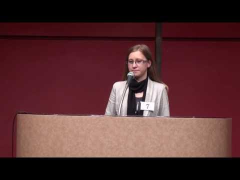 留学生日本語­スピーチコンテストin愛媛2013（IRIMIA FLORENTINA・「文学を通じて，日本人を理解する」）