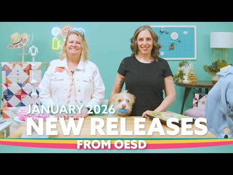 January 2026 NEW RELEASES | OESD Machine Embroidery Designs