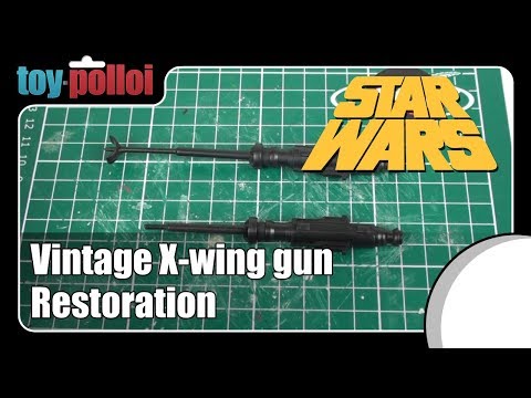 Vintage Star Wars X-wing gun repair guide - Toy Polloi