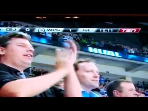 Winnipeg Jets First Goal At Home! (Pre-Season)