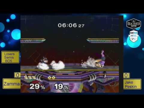 Smash@IV Vapor 2: Battle for BRGOD's Heart - Losers Semifinals: Zamma vs Jake Peskin [Part 1 / 3]