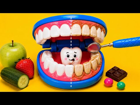 Let’s play dentist with Sammy 🦷✨