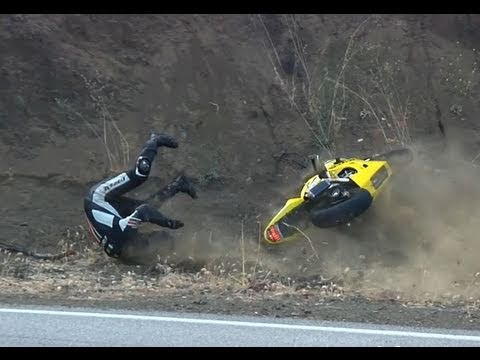 GSXR 600 Crash