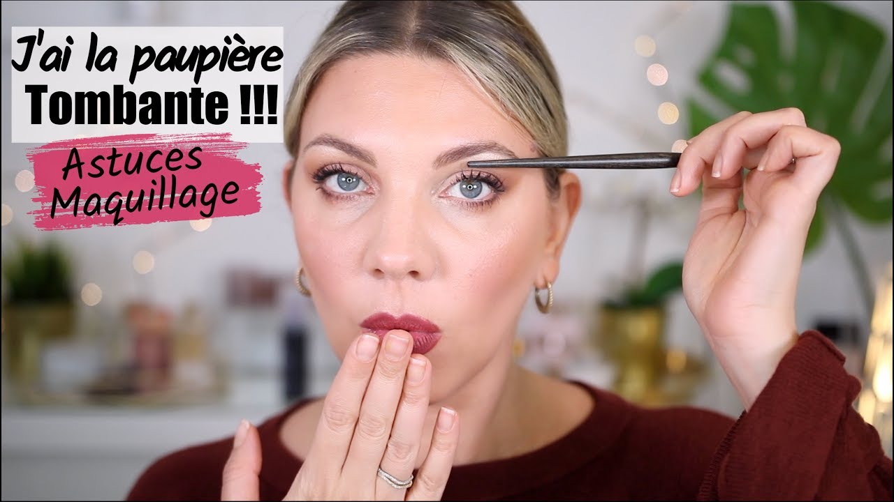 PAUPIÈRES TOMBANTES:  MAQUILLAGE, CONSEILS ET ASTUCES ! | MAKEUP 101