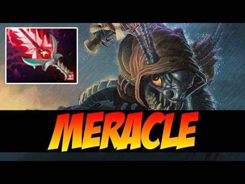 Meracle Plays Slark WITH BLOODTHORN - 7700 MMR - Dota 2