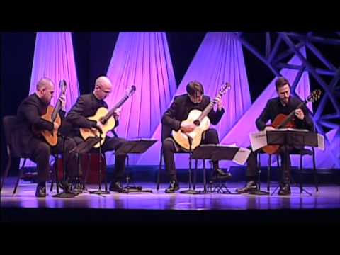 Georgia Guitar Quartet: Songs Without Words Op. 30 No. 1 by Mendelssohn (Live)