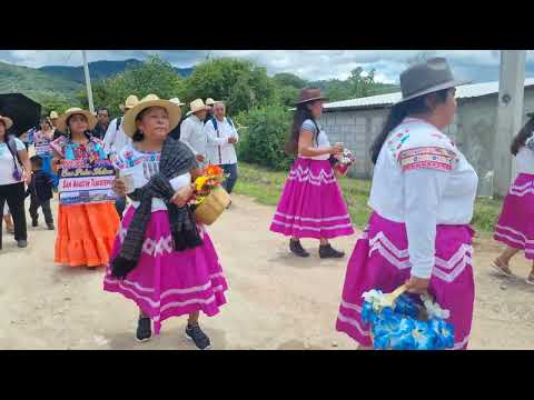 Santa Cruz Tacahua presente en la fiesta de San Pedro Molinos | Región Mixteca 