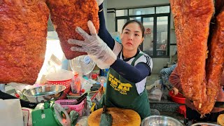 Quầy Heo Quay Đông Nghẹt Khách Khu Người Hoa Sài Gòn Ngày Cúng Cô Hồn.