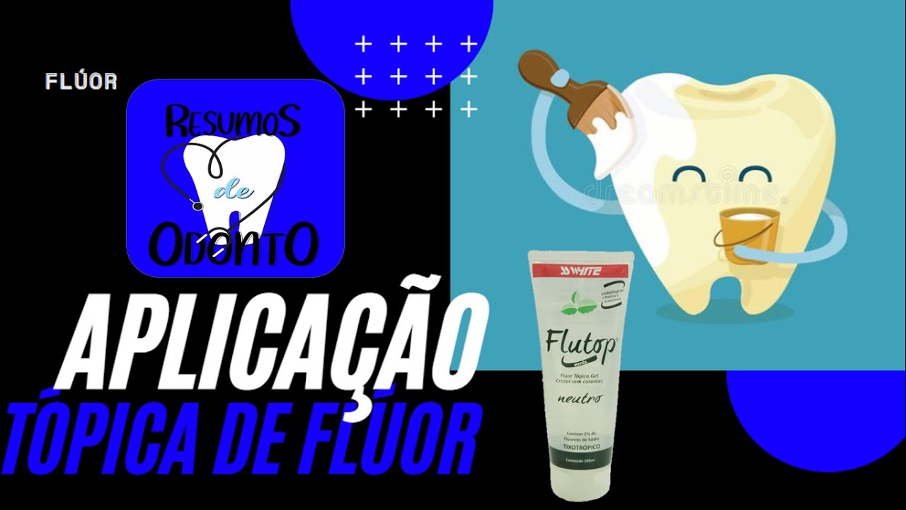 Aplicação tópica de flúor | Resumos de Odonto