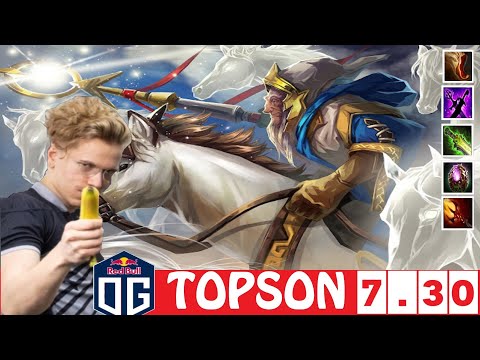 [DOTA 2] OG.TOPSON the KEEPER OF THE LIGHT [OFFLANE] [7.30]