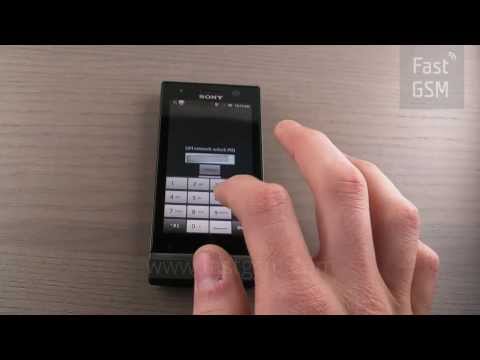 Unlock Sony Xperia U - How to Unlock Xperia U