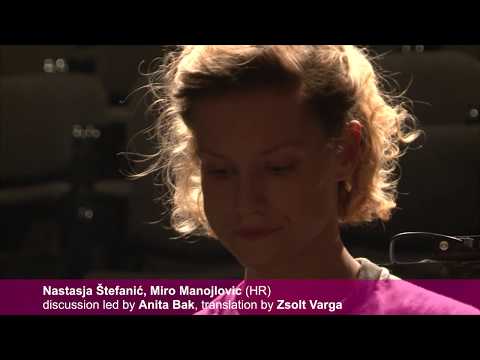 Talking through V4+ with Nastasja ŠTEFANIĆ, Miro MANOJLOVIC (HR) at L1danceFest 2017