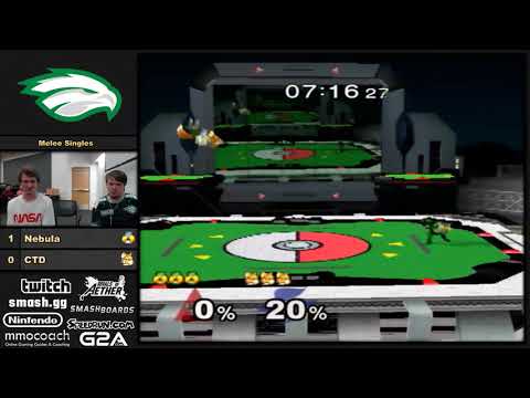 Nebula vs CTD - UNT Melee 9/28/18 - Melee Singles - Losers Finals
