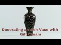 Decorating an Ash Vase - Chestnut Products