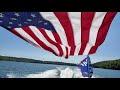 Trump boat parade Brookville Lake Indiana Sept. 19 2020