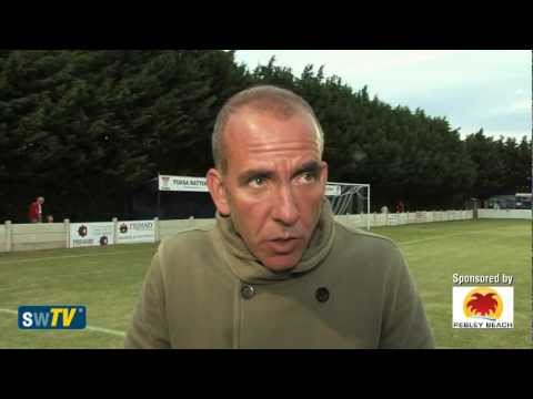 Swindon Supermarine 0 Swindon Town 1 - Pre-Season Friendly - Paolo Di Canio Interview