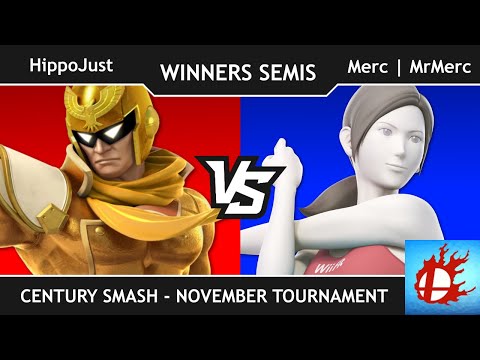Century Smash November Tournament - HippoJust vs. Merc | MrMerc (Winners Semis)