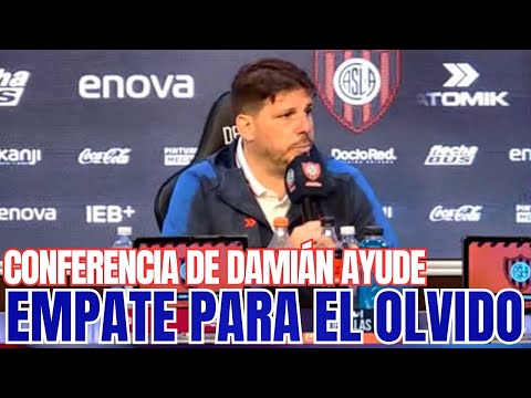 SAN LORENZO - HELP AFTER THE DRAW VS HURACÁN - THE GAME OF THE PIBES AND WHAT'S NEXT