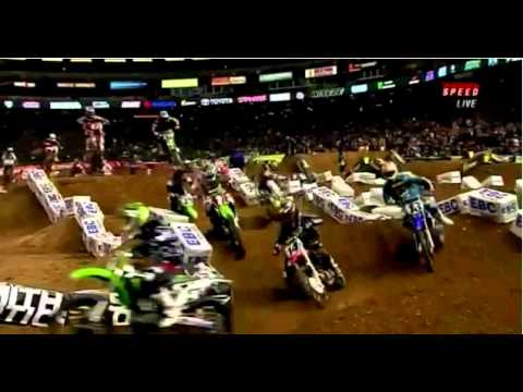 AMA Supercross 2012 RD 2 Phoenix part 1