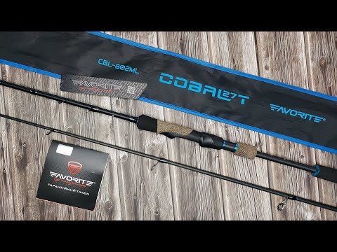 Розпаковка: Спінінг Favorite Cobalt CBL-802ML 2.4m, 5-18g, Mod.Fast