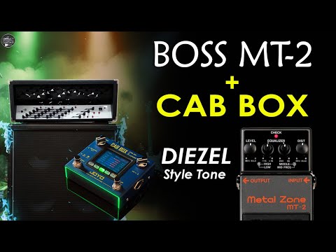 Boss MT-2 + Joyo Cab Box IR Loader pedal | DIEZEL-style Tone