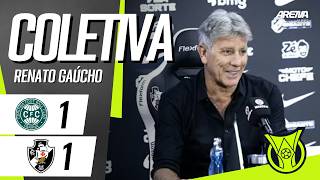 COLETIVA RENATO GAÚCHO | Coritiba x Vasco - Brasileirão 2026