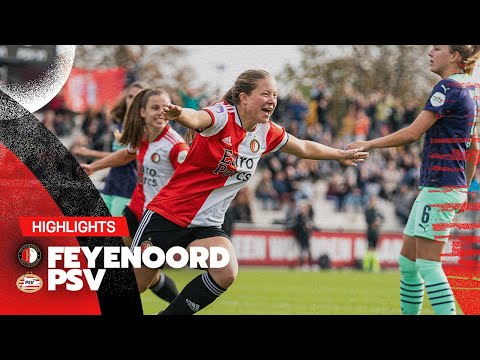 Zwaarbevochten zege! ⚔️ | Highlights Feyenoord V1 - PSV V1 | 2021-2022