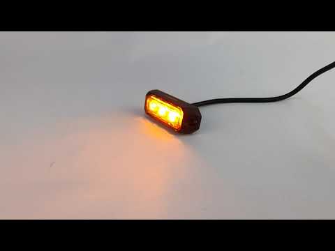 Проблесковая фара- вспышка Samrai 25-3K, 8 см, 18 режимов работы