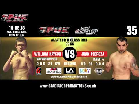 GPUK - Night Of The Gladiators 35: William Haycox vs Juan Pedroza