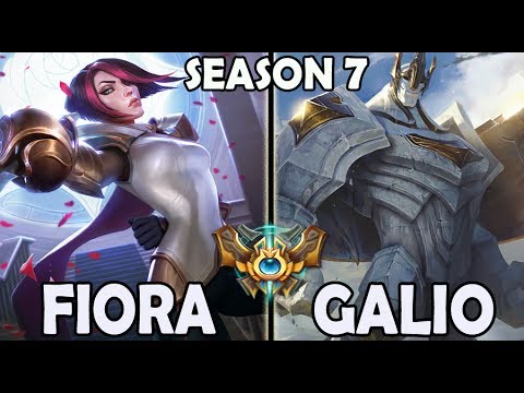 IG Duke Fiora vs Galio TOP Ranked Challenger Korea