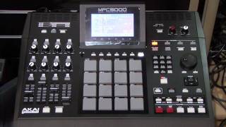 Video thumbnail for Akai MPC5000 with Steve Mowat by Store DJ
