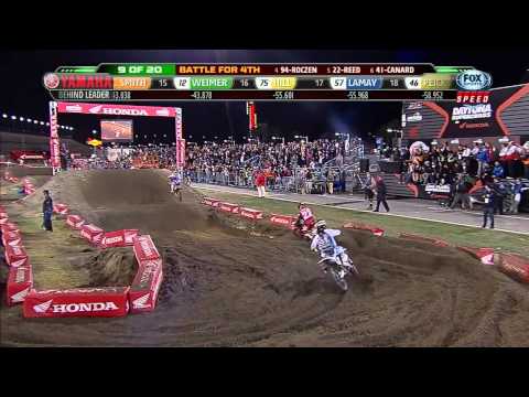 2013 AMA Supercross RD 10 Daytona 450 Main Event HD