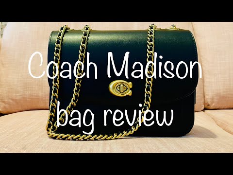 Avaliação da bolsa Coach Madison | minha coleção de bolsas 2023