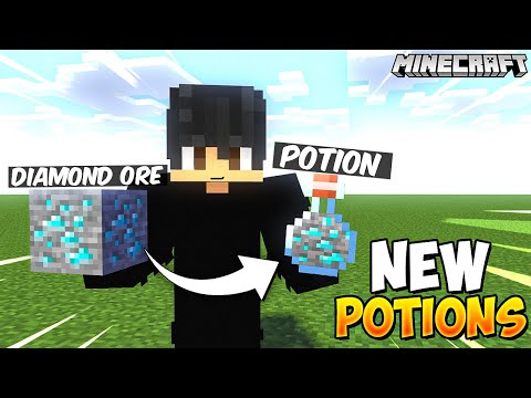 Minecraft But Ores are POTION...