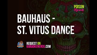 Bauhaus - St. Vitus Dance [Karaoke version]