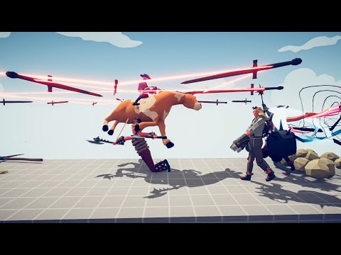 Wild West Team vs Every Unit - Totally Accurate Battle Simulator TABS