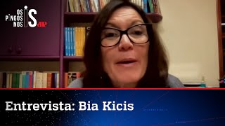 Bia Kicis tem redes sociais bloqueadas por ordem de Alexandre de Moraes