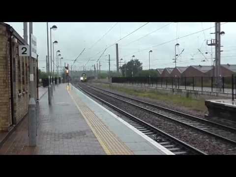 Warrington Bank Quay Freightliner 66607 02/06/2014