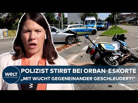 STUTTGART: Polizist stirbt bei Orban-Eskorte nach EM-Spiel - Seniorin übersieht Polizeiabsperrung