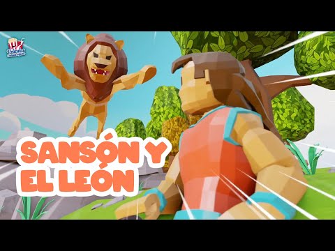 Sansón y el león "Bibtoons" |Películas Infantiles