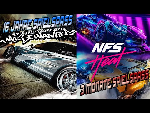 Massenrennen in MOST WANTED - NFS HEAT VS NFS MW 2005