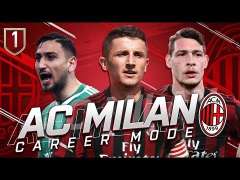 FIFA 19 AC MILAN CAREER MODE #1 - A NEW ERA BEGINS! +100 MILLLION TRANSFER BUDGET!