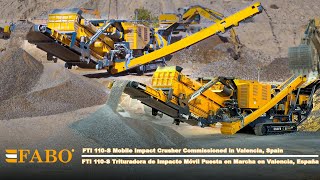 New FABO FTI-110s Mobile Impact Crusher with Vibrating Screen horizontal shaft impact crusher | Image 4 - Machineryline