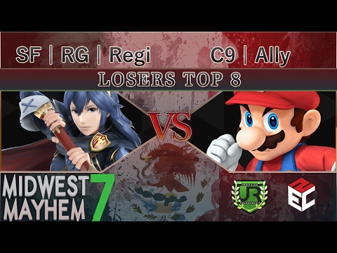 Midwest Mayhem 7 LOSERS TOP 8 - SF | RG | Regi (Lucina, G&W) vs C9 | Ally (Mario)