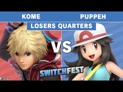 Switchfest Kickoff - Puppeh (PkmTrainer) Vs Kome (Shulk) Losers Quarters - Smash Ultimate