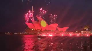 Amazing Australia day 2024 Fireworks and Projections in Sydney Opera House | #Australiaday2024