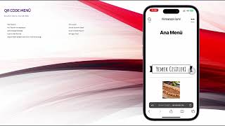Akıllı QR Menü - Demo Tasarım #1