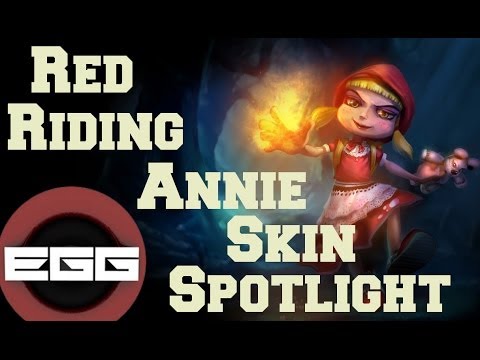 Red Riding Annie Skin Spotlight - League of Legends Skin Review [HD]